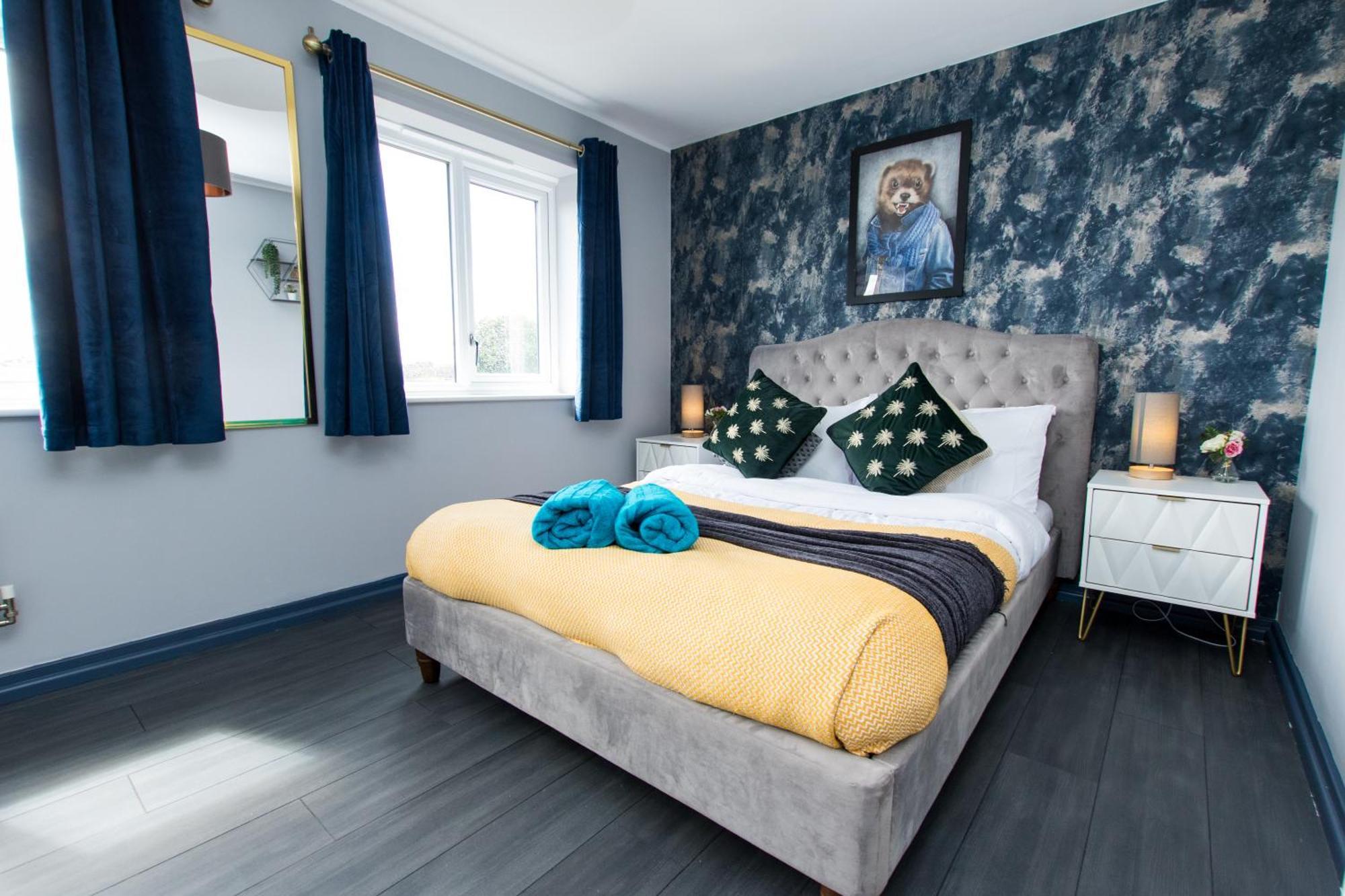 Free Parking 3 Bedroom House In Nottingham Exterior foto